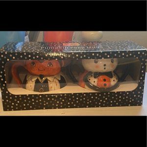 JOHANNA PARKER PUMPKIN PEEP MUGS